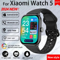 Watch 5 Global Version Smartwatches Men Women HD AMOLED Screen Heart Rate Waterproof Bluetooth Call GPS Track Sports Smart Watch
